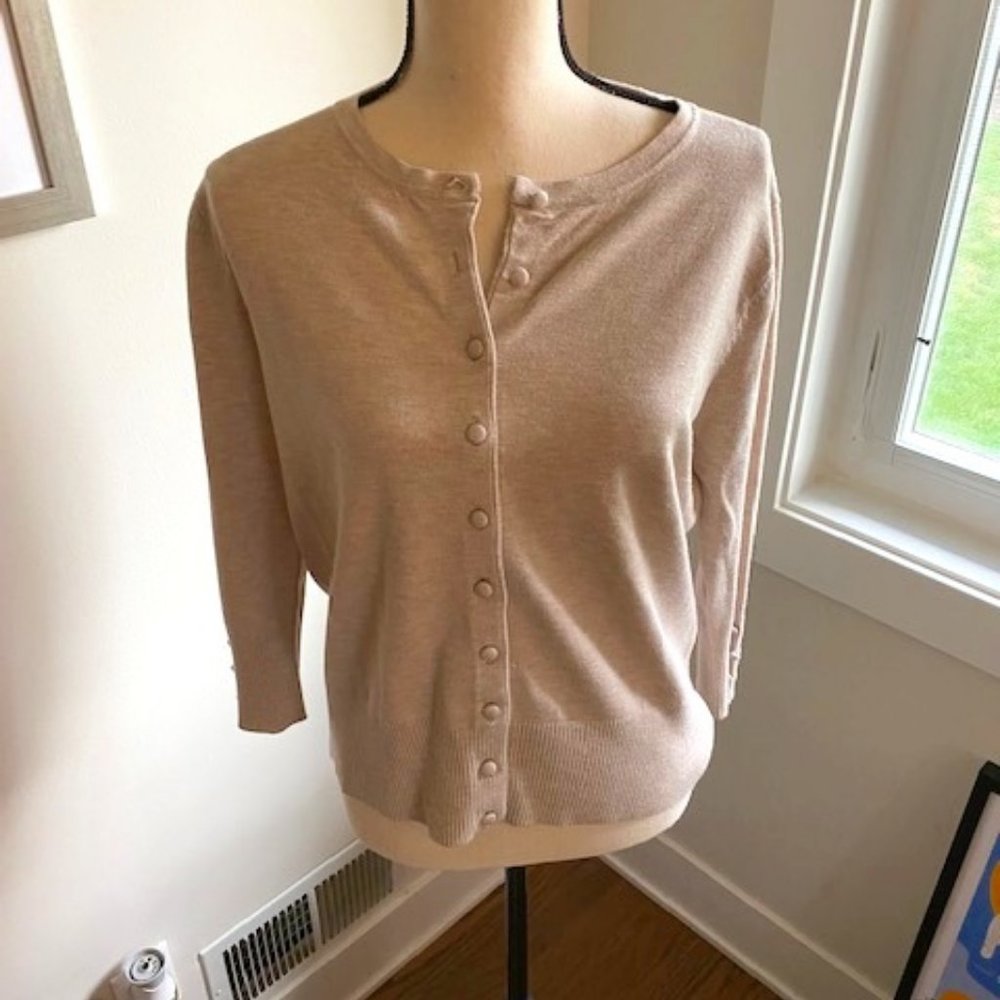 Premise Studio Tan Sweater Size L